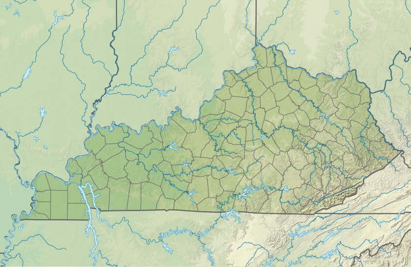 Noclador/sandbox/US Army National Guard maps is located in Kentucky