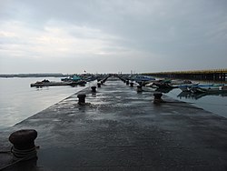 Fishing harbor in Taixi Township