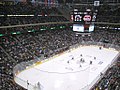 The interior of the Xcel Energy Center during the 2006 WCHA Final Five Championship.