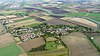 An aeriel view of Little Thetford looking north-east