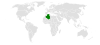 Location map for Algeria and Switzerland.