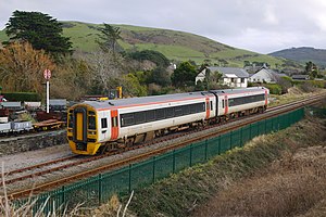 Photograph of a Transport for Wales Class 158 train