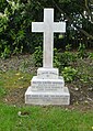 Captain W. G. Marsden's headstone - first husband of Esme Chavasse (1896-1980)