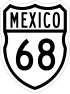 Federal Highway 68 shield