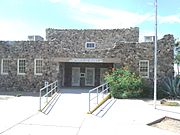 The Casa Grande Woman's Club Building was built in 1924 and is located at 407 N. Sacaton St. It was listed in the National Register of Historic Places in 1979, reference #79000425.