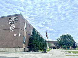 Exterior of Lockerby Composite School