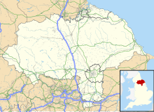 RAF Shipton is located in North Yorkshire