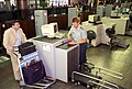 Customs control at Sheremetyevo-2 international airport