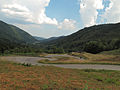 between Sewen and La Gentiane, road panorama