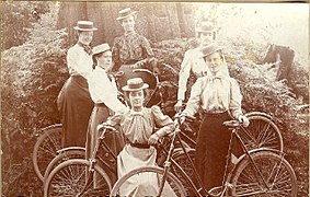 Virgie McFarland, top left, established 1st Aberdeen Women's Exchange