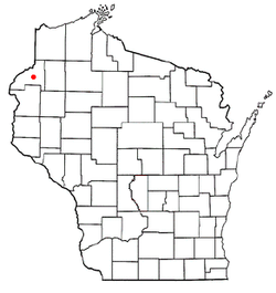 Location of Meenon, Wisconsin