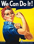 J. Howard Miller's "We Can Do It!" poster from 1943