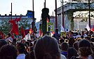 "Syrian Refugees Welcome" rally in Vienna, 31 August 2015