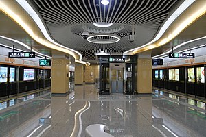 凤新路站站台
