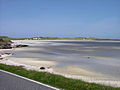 The airport runway – An Tràigh Mhòr ("The Great Beach")