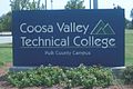 Coosa Valley Technical College Polk Campus sign in Aug. 17, 2007.