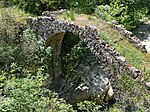 Ancient bridge over the river