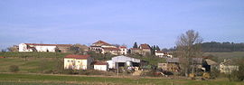 A general view of Dommartin-sous-Amance