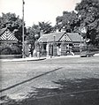 New gates and lodges at Glasgow Botanic Gardens, 1894