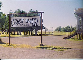 A bar in Gay, Michigan