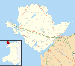 St Gwenllwyfo's Church is located in Anglesey