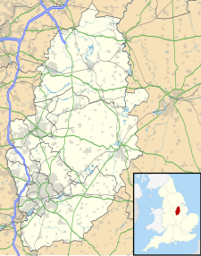 Mapperley Hospital is located in Nottinghamshire