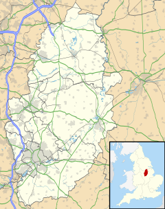 Granby is located in Nottinghamshire