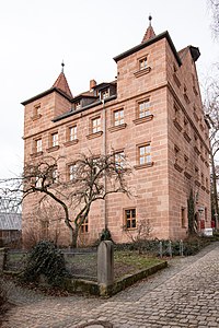 Pfinzingschloss in Feucht, a typical patrician residence from 1568