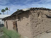 The Duppa-Montgomery Adobe House was built in 1870 and is located at 116 W. Sherman St. It is one of Phoenix's oldest houses. This was the homestead house of "Lord" Darrell Duppa, an Englishman who is credited with naming "Phoenix" and "Tempe" and the founding of the town of New River. Duppa later sold the adobe house to John Britt Montgomery. Designated as a landmark with Historic Preservation-Landmark (HP-L) overlay zoning (PHPR).