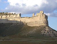 Saddle Rock in Scotts Bluff National Monument
