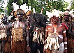 Papuan traditional clothes