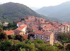 A general view of Sainte-Lucie-de-Tallano