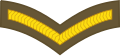 Lance corporal (Tongan Land Component)[44]