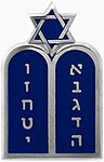 Air Force Current Jewish chaplain insignia, with Hebrew letters