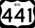 U.S. Highway 441 Business marker