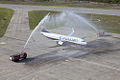 2011年里耶卡机场庆祝迎来首架瑞安航空班机