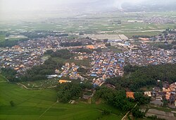 Buildings in Fengping Town.