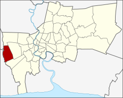 廊鉴县在曼谷的位置