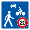 Home Zone (20 km/h speed limit)