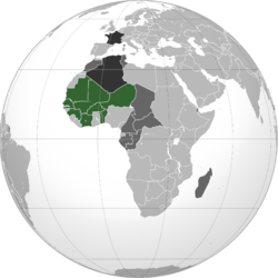 第二次世界大战后的法属西非   法属西非   其他法国殖民地   法国