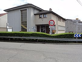 The town hall in Gélacourt