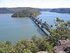 Hawkesbury River Railway Bridges north of Sydney, Australia, in 2005