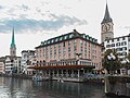 Hotel zum Storchen, established in 1357, at Weinplatz