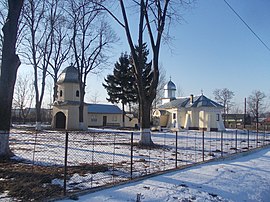 Church in Rediu village