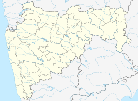 Map showing the location of Bhimashankar Wildlife Sanctuary