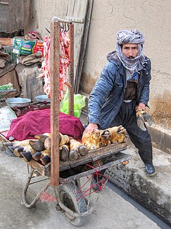 Hawker in Kabul