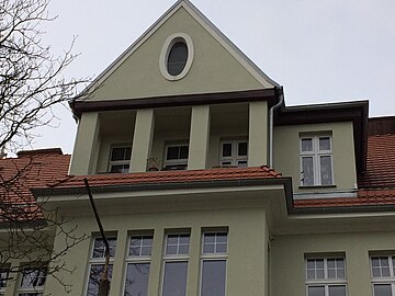 Gable and loggia