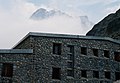 Pilatte hut, with the mountain in the background