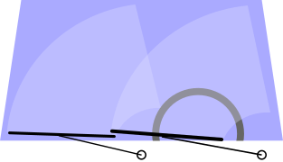 Fig. 1: Most common geometry, found on vast majority of vehicles, mainly LHD cars; RHD Mercedes-Benz W140 and some earlier British cars