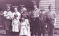 Young Richard, his parents, and his siblings (early 1900s)